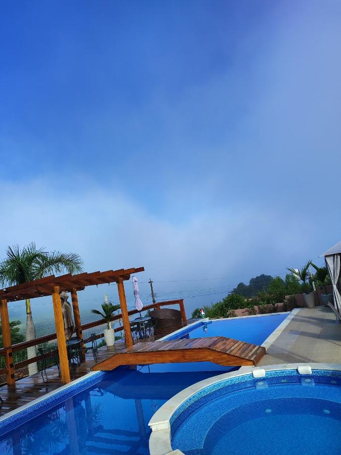 Chacara Arena Jk Com Piscina E Hidro Aquecidas E Uma Vista Incrivel Villa Ibiuna Exterior photo