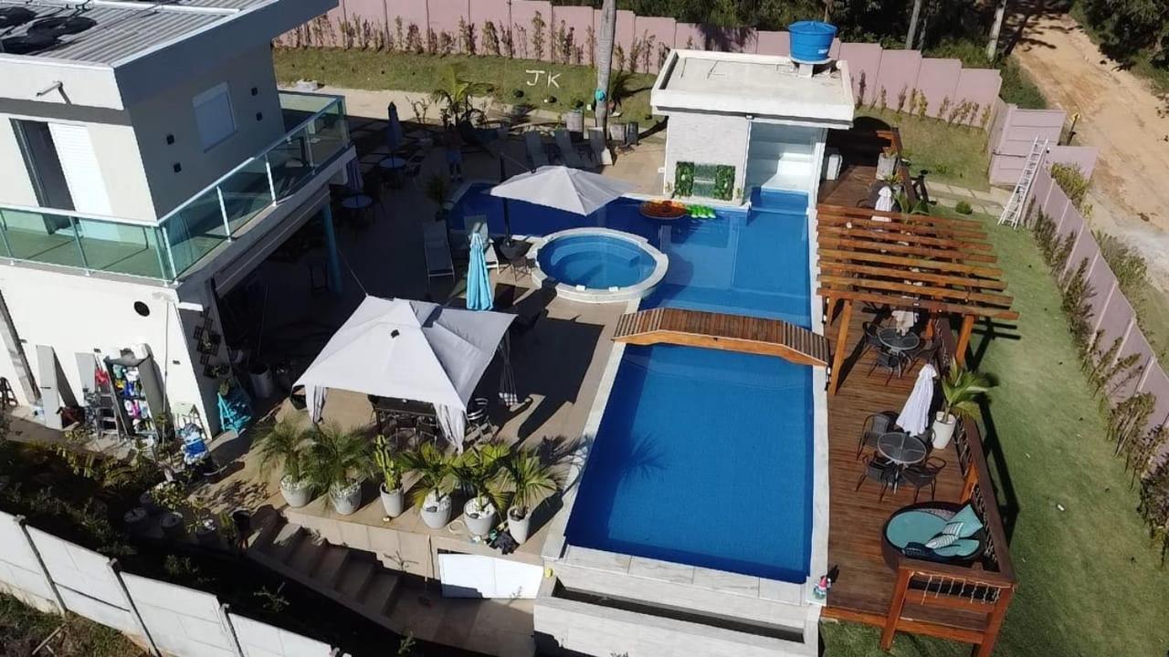 Chacara Arena Jk Com Piscina E Hidro Aquecidas E Uma Vista Incrivel Villa Ibiuna Exterior photo