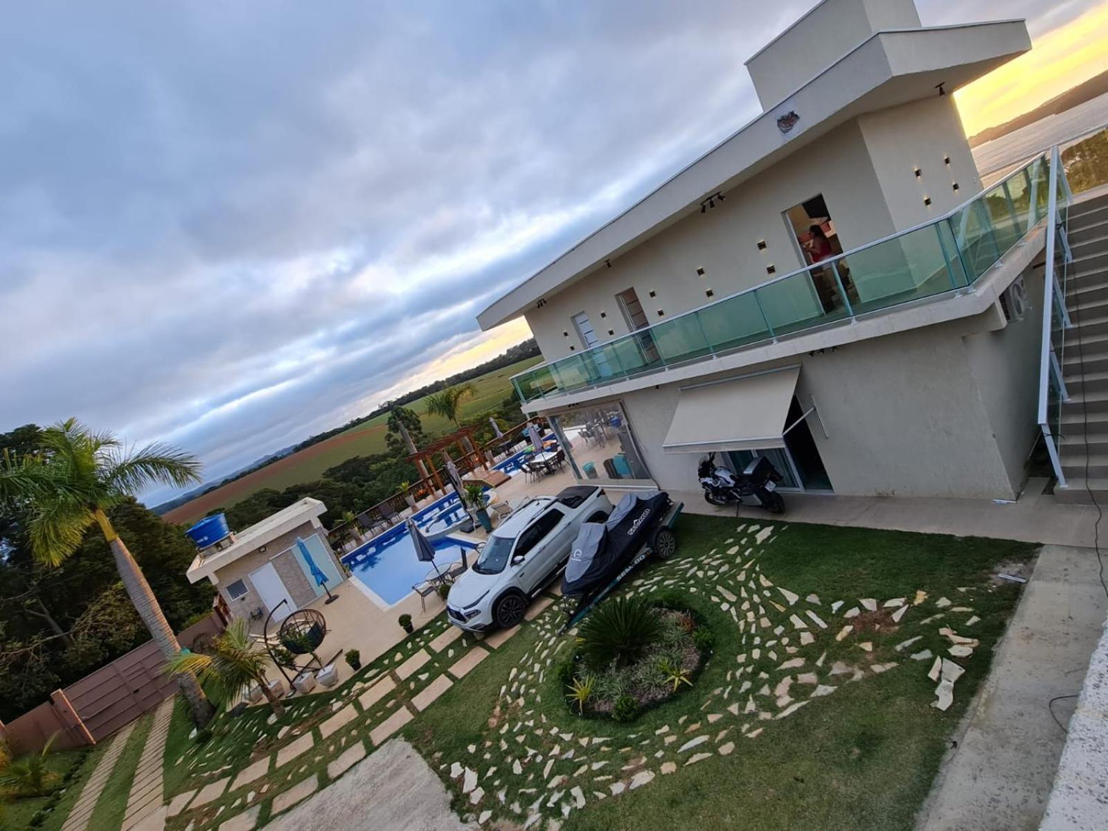 Chacara Arena Jk Com Piscina E Hidro Aquecidas E Uma Vista Incrivel Villa Ibiuna Exterior photo